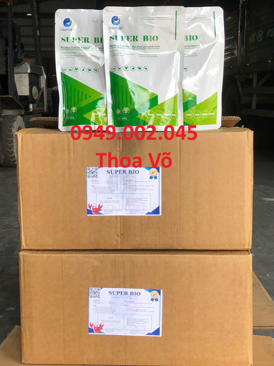 SUPER BIO Vi Sinh – Xử Lý Nước, Tăng Đề Kháng, Ổn Định Đường Ruột Tôm Cá